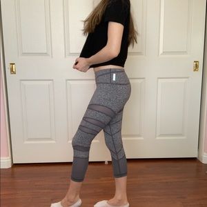 NEW Zella mesh cropped leggings